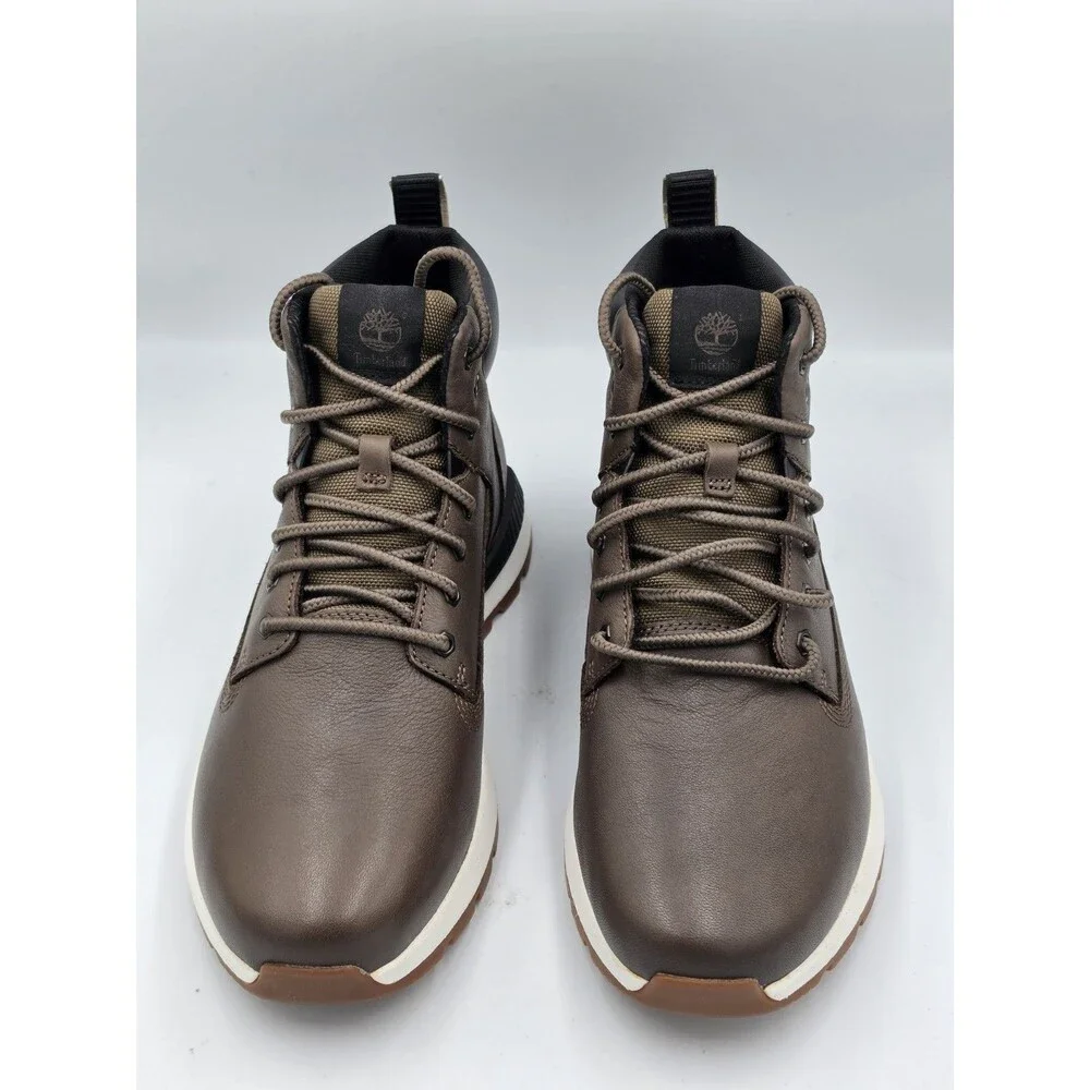 Timberland Killington Trekker Mid Brown Boots Sneaker Leather Men's Size 8.5